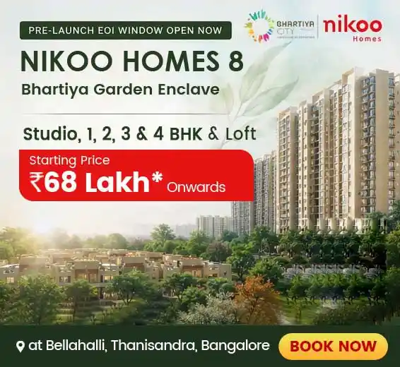 Nikoo Homes 8 Project Banner